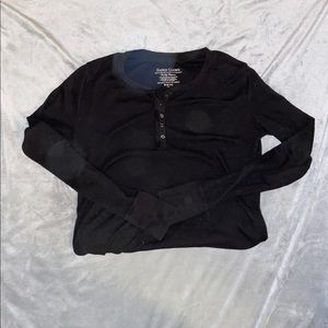 Black button up long sleeve